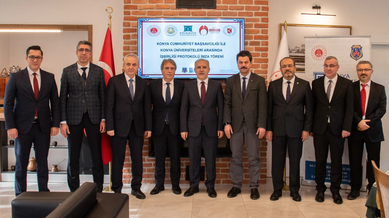 Selçuk Üniversitesi ile Cumhuriyet Başsavcılığı arasında denetimli serbestlik hizmetlerine yönelik iş birliği 